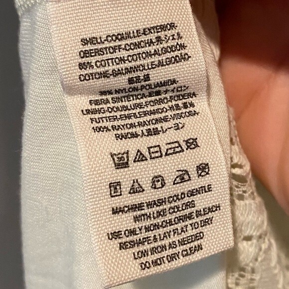 Free People Shake It Up Dress Mini Lace Shear Summer Bridal Size Medium - Picture 6 of 7